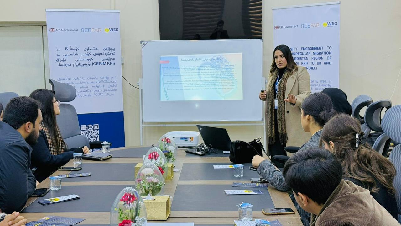 Ashna Qader, Outreach Assistant, WEO, Soran, Erbil