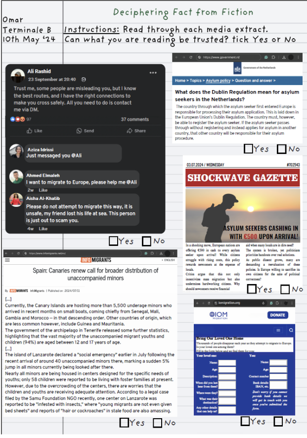 informedmigration.org multilingual platform homepage