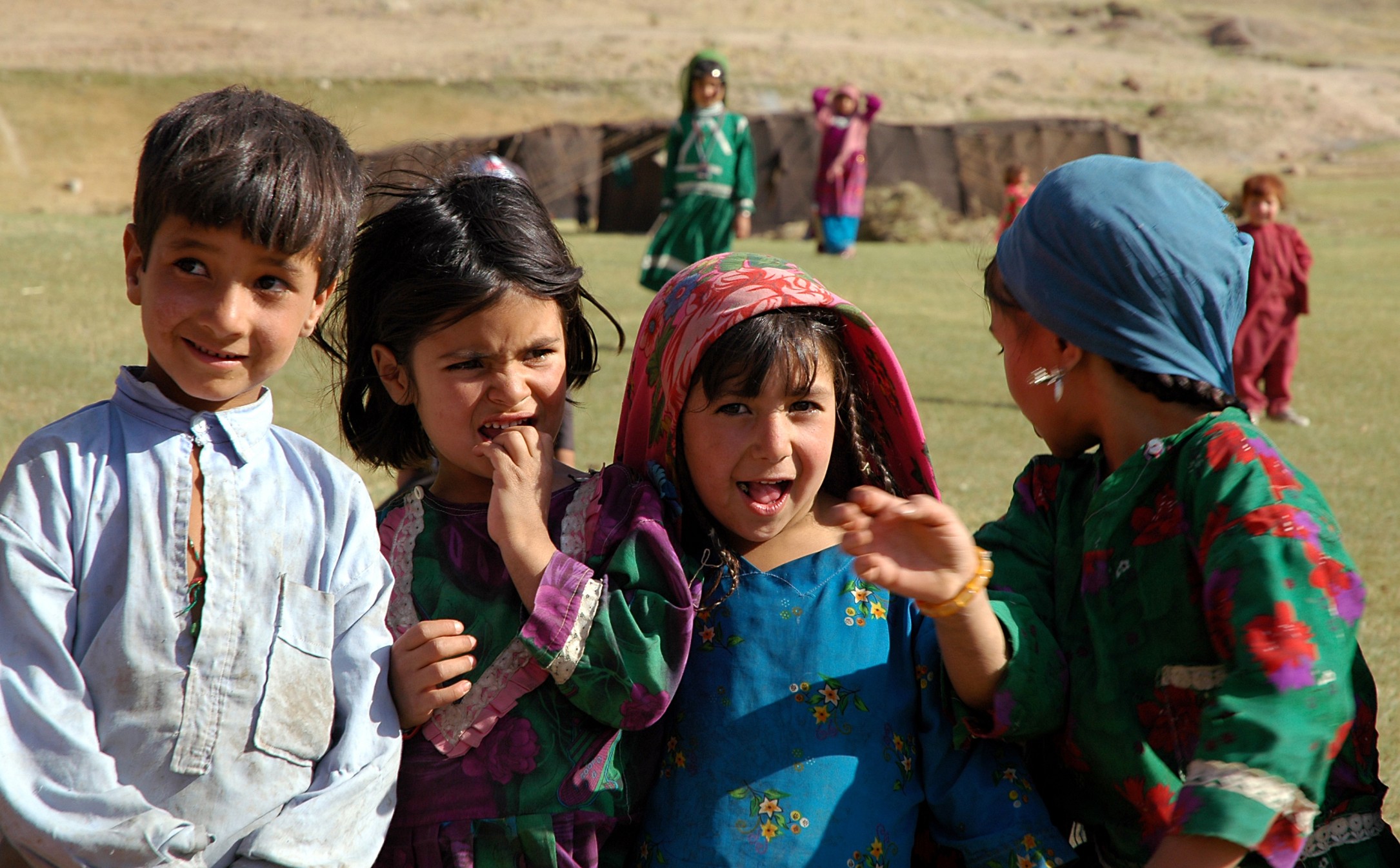 Afghan children – Afghanistan Livelihoods Hub community impact